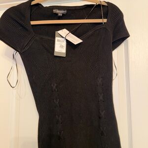 Guess Black Knit Dress